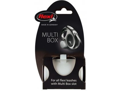 Flexi Multi Box zásobník na vodítko světle šedá 1 ks z kategorie Chovatelské potřeby a krmiva pro psy > Obojky, vodítka a postroje pro psy > Vodítka pro psy > Doplňky k psím vodítku