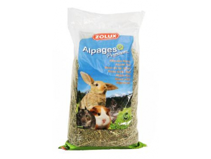 Seno Alpine Premium 1,5kg Zolux z kategorie Chovatelské potřeby a krmiva pro hlodavce a malá zvířata > Seno pro hlodavce