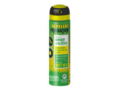 Predator repelent 16% spray 90ml z kategorie PRO PÁNÍČKY > Repelenty a odpuzovače