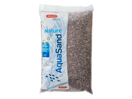 Akvarijní štěrk Nature červený 5kg Zolux z kategorie Akvaristické a teraristické potřeby > Písky a štěrky