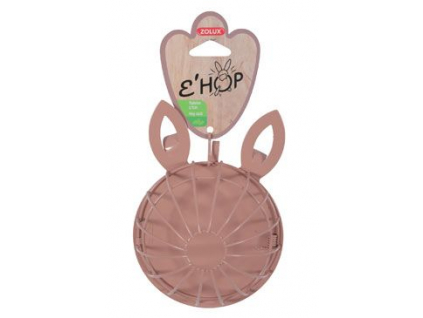 Krmítko jesličky EHOP hlodavec kov králík růžové Zolux z kategorie Chovatelské potřeby a krmiva pro hlodavce a malá zvířata > Misky, napaječky > Krmítka