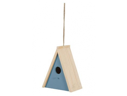Budka hnízdící COUCOU N1 dřevěná modrá Zolux z kategorie Chovatelské potřeby pro ptáky a papoušky > Hnízdění > Budky pro ptactvo