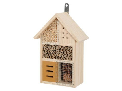Domeček pro hmyz dřevěný S Zolux z kategorie Chovatelské potřeby pro ptáky a papoušky > Hotely pro hmyz