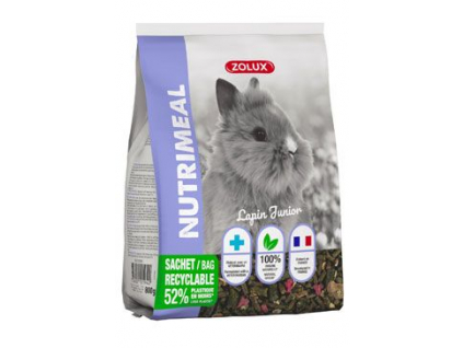 Krmivo pro králíky Junior NUTRIMEAL mix 800g Zolux z kategorie Chovatelské potřeby a krmiva pro hlodavce a malá zvířata > Krmiva pro hlodavce a malá zvířata