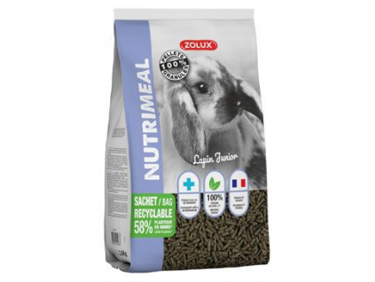 Krmivo pro králíky Junior NUTRIMEAL 2,5kg Zolux z kategorie Chovatelské potřeby a krmiva pro hlodavce a malá zvířata > Krmiva pro hlodavce a malá zvířata