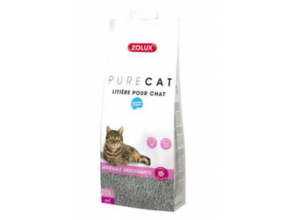 Podestýlka PURECAT scented absorbent 20l Zolux z kategorie Chovatelské potřeby a krmiva pro kočky > Toalety, steliva pro kočky > Steliva kočkolity pro kočky