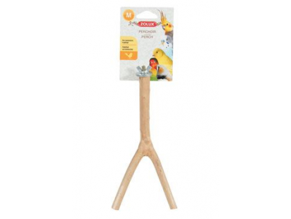 Bidlo pro ptáky dřevěné M 22cm Zolux z kategorie Chovatelské potřeby pro ptáky a papoušky > Bidýlka pro ptáky a papoušky