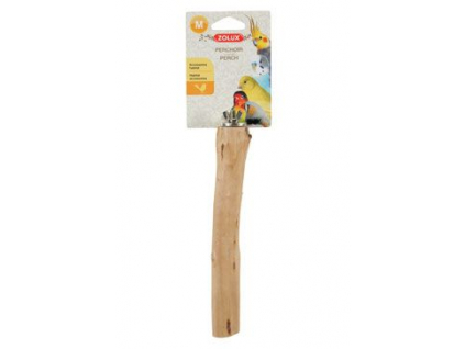 Bidlo pro ptáky dřevěné M 21cm Zolux z kategorie Chovatelské potřeby pro ptáky a papoušky > Bidýlka pro ptáky a papoušky