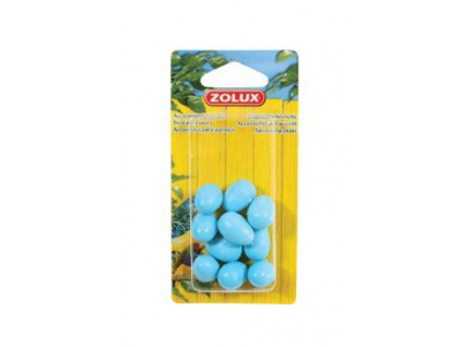 Falešná vejce kanárek 10ks modrá Zolux z kategorie Chovatelské potřeby pro ptáky a papoušky > Hnízdění > Umělá vajíčka
