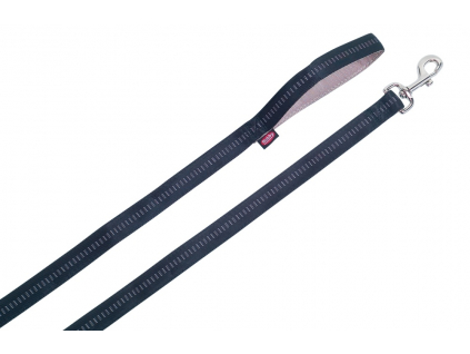 Nobby SOFT GRIP vodítko nylon 120cm / 10mm černá z kategorie Chovatelské potřeby a krmiva pro psy > Obojky, vodítka a postroje pro psy > Vodítka pro psy > Klasická vodítka pro psy