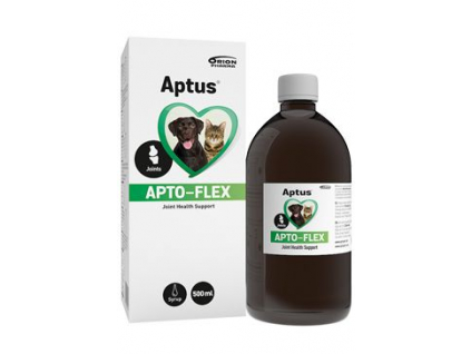 Aptus Apto-Flex VET sirup 500ml z kategorie Chovatelské potřeby a krmiva pro kočky > Vitamíny a léčiva pro kočky > Pohybový aparát koček