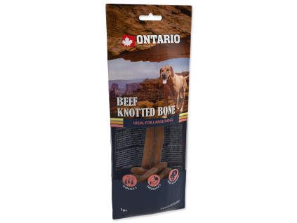 Snack ONTARIO Dog Rawhide Bone 20 cm z kategorie Chovatelské potřeby a krmiva pro psy > Pamlsky pro psy > Žvýkací pamlsky pro psy