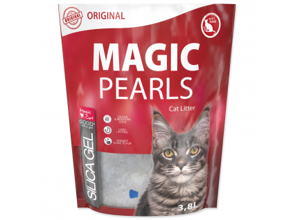Kočkolit MAGIC PEARLS Original 3,8 l z kategorie Chovatelské potřeby a krmiva pro kočky > Toalety, steliva pro kočky > Steliva kočkolity pro kočky