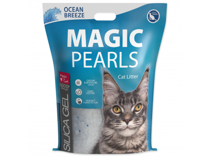 Kočkolit MAGIC PEARLS Ocean Breeze 16 l z kategorie Chovatelské potřeby a krmiva pro kočky > Toalety, steliva pro kočky > Steliva kočkolity pro kočky