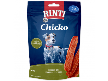 Pochoutka RINTI Extra Chicko králík 60 g z kategorie Chovatelské potřeby a krmiva pro psy > Pamlsky pro psy > Sušená masíčka pro psy