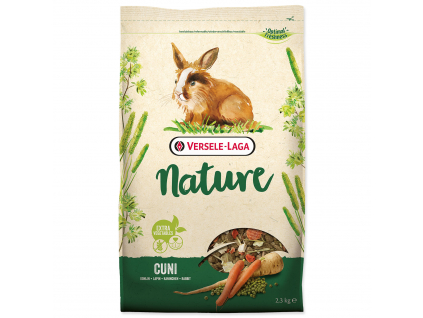 VERSELE-LAGA Nature pro králíky 2,3 kg z kategorie Chovatelské potřeby a krmiva pro hlodavce a malá zvířata > Krmiva pro hlodavce a malá zvířata