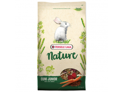 VERSELE-LAGA Nature Junior pro králíky 2,3 kg z kategorie Chovatelské potřeby a krmiva pro hlodavce a malá zvířata > Krmiva pro hlodavce a malá zvířata