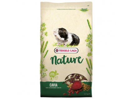 VERSELE-LAGA Nature pro morčata 2,3 kg z kategorie Chovatelské potřeby a krmiva pro hlodavce a malá zvířata > Krmiva pro hlodavce a malá zvířata