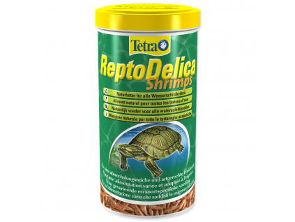 TETRA ReptoDelica Shrimps 1 l z kategorie Akvaristické a teraristické potřeby > Krmiva > Terarijní krmiva