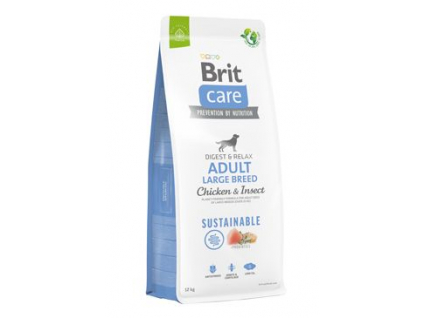 Brit Care Dog Sustainable Adult Large Breed 12kg z kategorie Chovatelské potřeby a krmiva pro psy > Krmiva pro psy > Granule pro psy