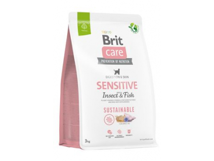 Brit Care Dog Sustainable Sensitive 3kg z kategorie Chovatelské potřeby a krmiva pro psy > Krmiva pro psy > Granule pro psy