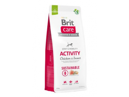 Brit Care Dog Sustainable Activity 12kg z kategorie Chovatelské potřeby a krmiva pro psy > Krmiva pro psy > Granule pro psy