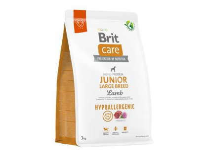 Brit Care Dog Hypoallergenic Junior Large Breed 3kg z kategorie Chovatelské potřeby a krmiva pro psy > Krmiva pro psy > Granule pro psy