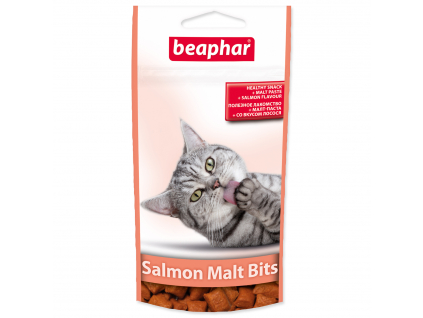 BEAPHAR Malt Bits losos 35 g z kategorie Chovatelské potřeby a krmiva pro kočky > Krmivo a pamlsky pro kočky > Pamlsky pro kočky