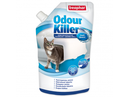 BEAPHAR Odour Killer odstraňovač pachu 400 g z kategorie Chovatelské potřeby a krmiva pro kočky > Toalety, steliva pro kočky > Odstraňovače zápachu koček