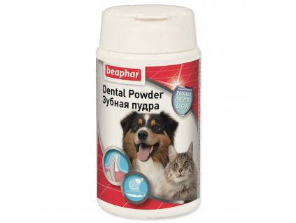 BEAPHAR Dental Powder 75 g z kategorie Chovatelské potřeby a krmiva pro psy > Hygiena a kosmetika psa > Péče o psí zuby