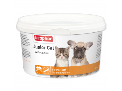 BEAPHAR Junior Cal doplněk stravy 200 g z kategorie Chovatelské potřeby a krmiva pro psy > Vitamíny a léčiva pro psy > Vitaminy a minerály pro psy
