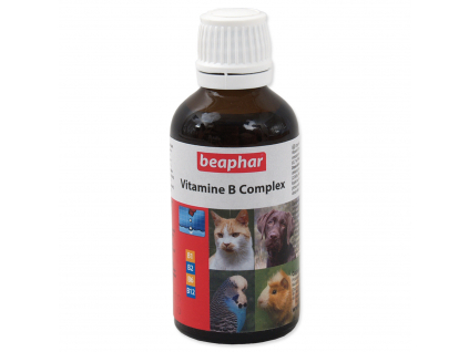 BEAPHAR B Complex tekuté vitamíny 50 ml z kategorie Chovatelské potřeby a krmiva pro psy > Vitamíny a léčiva pro psy > Vitaminy a minerály pro psy