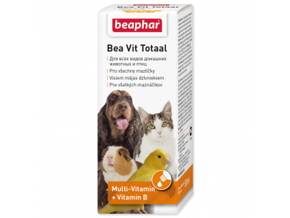 BEAPHAR Bea Vit Totaal Tekuté vitamíny 50 ml z kategorie Chovatelské potřeby a krmiva pro psy > Vitamíny a léčiva pro psy > Vitaminy a minerály pro psy