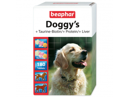 BEAPHAR Doggy`s mix 180 tablet z kategorie Chovatelské potřeby a krmiva pro psy > Pamlsky pro psy > Funkční pamlsky pro psy