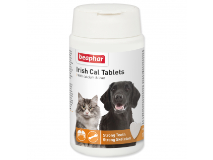 BEAPHAR Irish Cal Tablets Doplněk stravy 150 tablet z kategorie Chovatelské potřeby a krmiva pro psy > Vitamíny a léčiva pro psy > Vitaminy a minerály pro psy