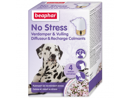 BEAPHAR No Stress Difuzér sada pro psy 30 ml z kategorie Chovatelské potřeby a krmiva pro psy > Vitamíny a léčiva pro psy > Zklidnění, nevolnost u psů