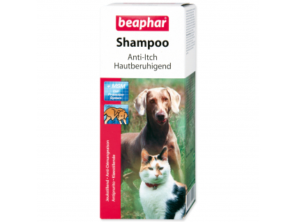 BEAPHAR Šampon proti svědění 200 ml z kategorie Chovatelské potřeby a krmiva pro psy > Hygiena a kosmetika psa > Šampóny a spreje pro psy