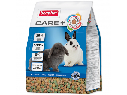 BEAPHAR CARE+ králík 1,5 kg z kategorie Chovatelské potřeby a krmiva pro hlodavce a malá zvířata > Krmiva pro hlodavce a malá zvířata