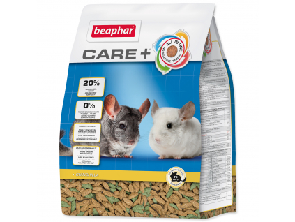 BEAPHAR CARE+ činčila 1,5 kg z kategorie Chovatelské potřeby a krmiva pro hlodavce a malá zvířata > Krmiva pro hlodavce a malá zvířata