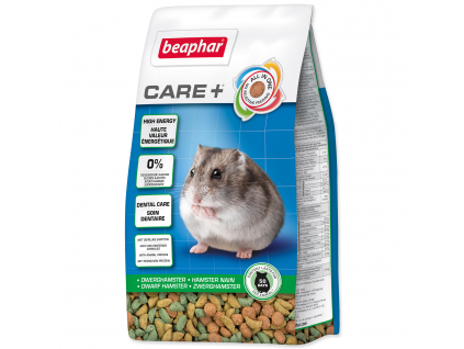 BEAPHAR CARE+ křeček zakrslý 250 g z kategorie Chovatelské potřeby a krmiva pro hlodavce a malá zvířata > Krmiva pro hlodavce a malá zvířata