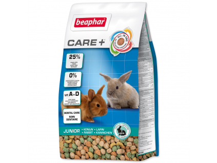 BEAPHAR CARE+ Junior králík 250 g z kategorie Chovatelské potřeby a krmiva pro hlodavce a malá zvířata > Krmiva pro hlodavce a malá zvířata