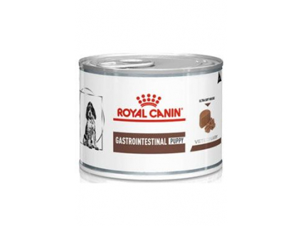 Royal Canin VD Canine Gastro Intest Puppy 195g konzerv z kategorie Chovatelské potřeby a krmiva pro psy > Krmiva pro psy > Veterinární diety pro psy