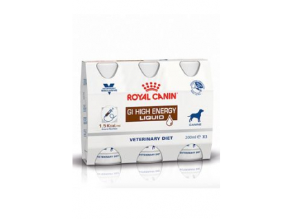 Royal Canin VD Canine Gastro Intestinal HE Liq 3x200ml z kategorie Chovatelské potřeby a krmiva pro psy > Krmiva pro psy > Veterinární diety pro psy