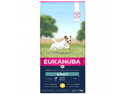 EUKANUBA Adult Small Breed 15 kg z kategorie Chovatelské potřeby a krmiva pro psy > Krmiva pro psy > Granule pro psy