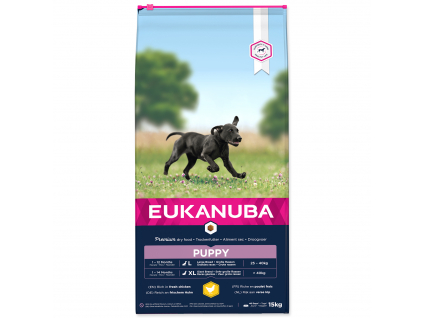EUKANUBA Puppy Large & Giant Breed 15 kg z kategorie Chovatelské potřeby a krmiva pro psy > Krmiva pro psy > Granule pro psy