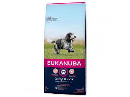 EUKANUBA Senior Medium Breed 15 kg z kategorie Chovatelské potřeby a krmiva pro psy > Krmiva pro psy > Granule pro psy