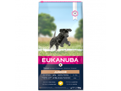 EUKANUBA Junior Large & Giant Breed 15 kg z kategorie Chovatelské potřeby a krmiva pro psy > Krmiva pro psy > Granule pro psy