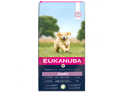 EUKANUBA Puppy Large & Giant Breed Lamb 12 kg z kategorie Chovatelské potřeby a krmiva pro psy > Krmiva pro psy > Granule pro psy