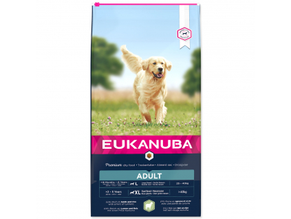 EUKANUBA Adult Large & Giant Breed Lamb 12 kg z kategorie Chovatelské potřeby a krmiva pro psy > Krmiva pro psy > Granule pro psy
