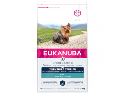 EUKANUBA Yorkshire Terrier 2 kg z kategorie Chovatelské potřeby a krmiva pro psy > Krmiva pro psy > Granule pro psy